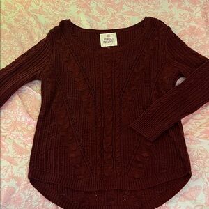 Maroon Sweater